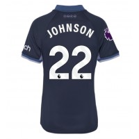 Fotbalové Dres Tottenham Hotspur Brennan Johnson #22 Dámské Venkovní 2023-24 Krátký Rukáv